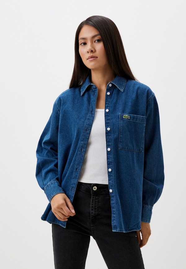 Lacoste Рубашка джинсовая - Oversize fit - фото 1