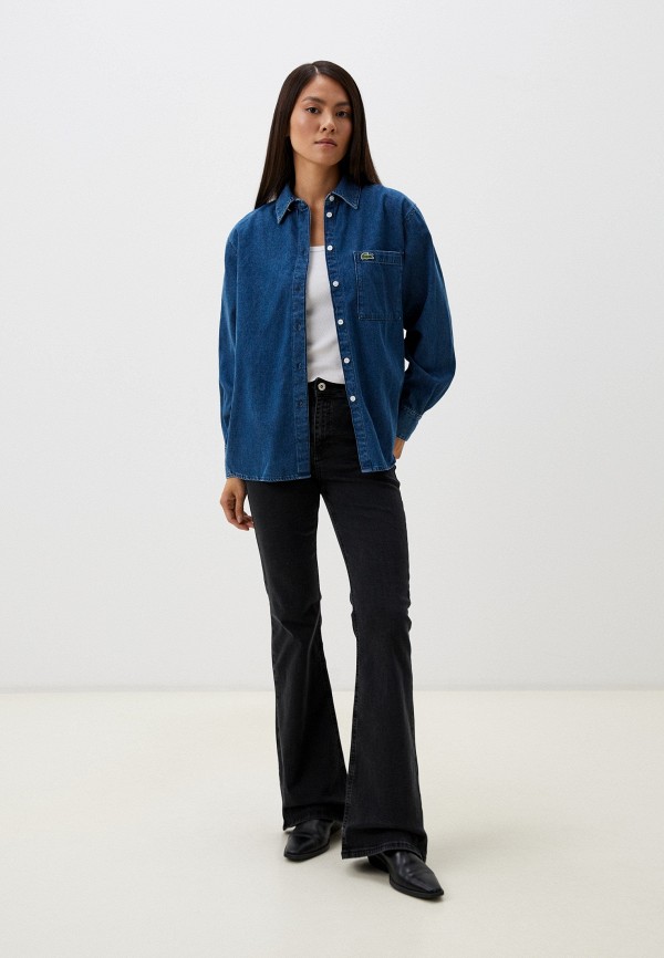 Lacoste Рубашка джинсовая - Oversize fit - фото 2