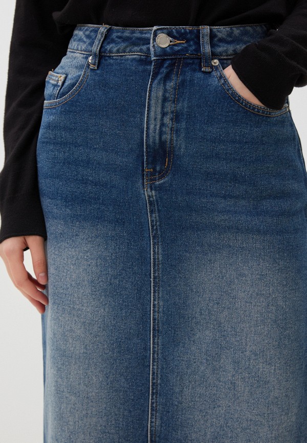 Sela Юбка джинсовая - фото 4