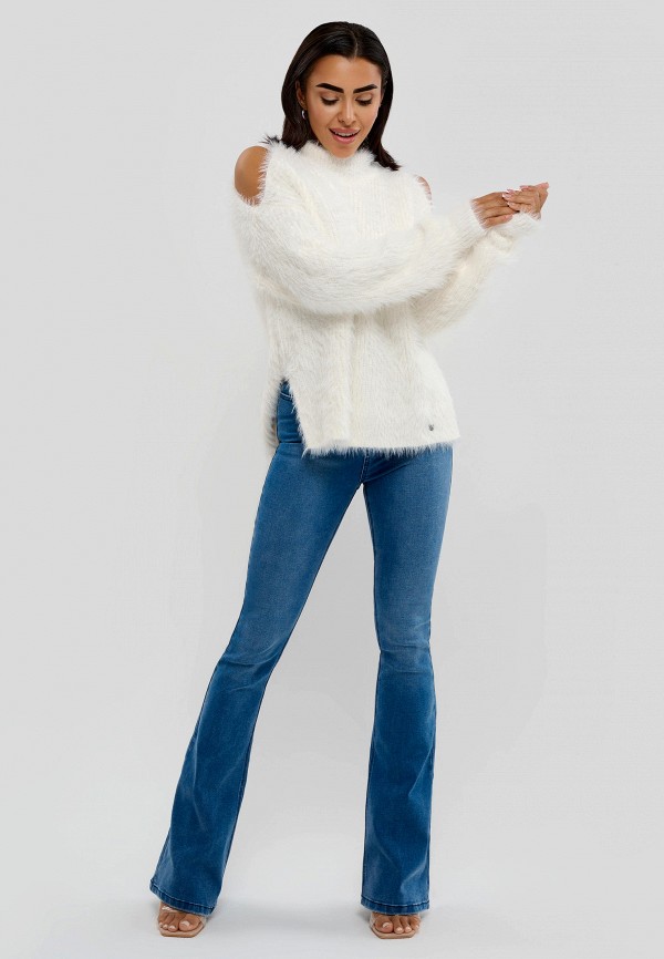 Bona Fide Джемпер - Fluffy Sweater "White" - фото 2