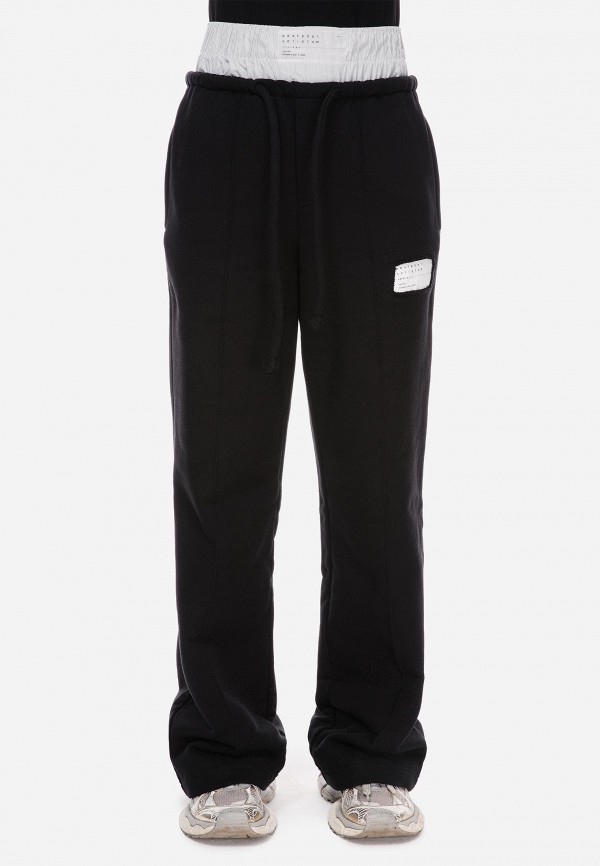 Post Post Scriptum Брюки спортивные - свободного кроя с двойным поясом - фото 1