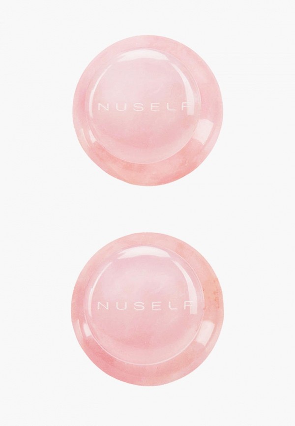 Nuself Скребок гуаша - двойной, для точечного массажа лица, из розового кварца - фото 4