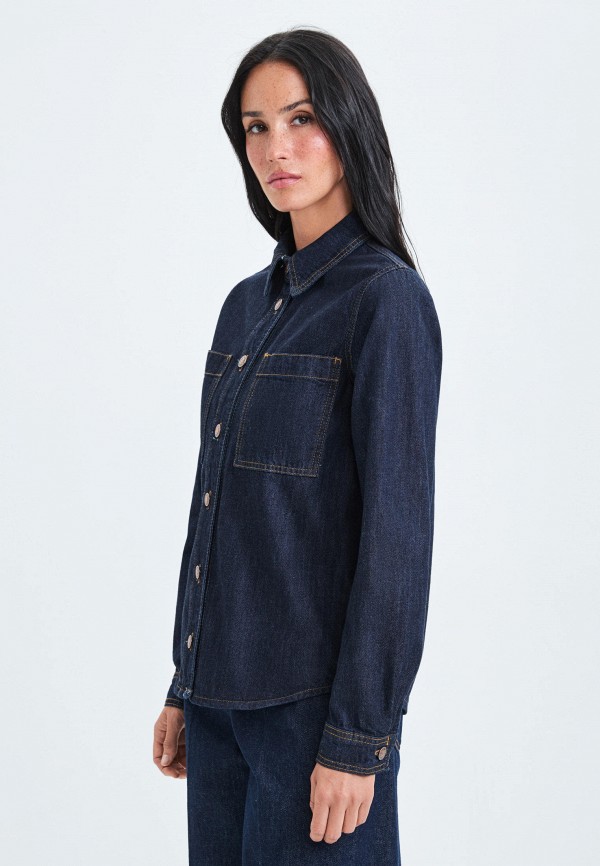 Zarina Рубашка джинсовая - фото 5