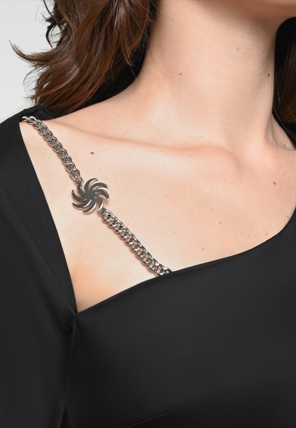 Berhasm Платье - Mini dress with single sleeve - фото 4