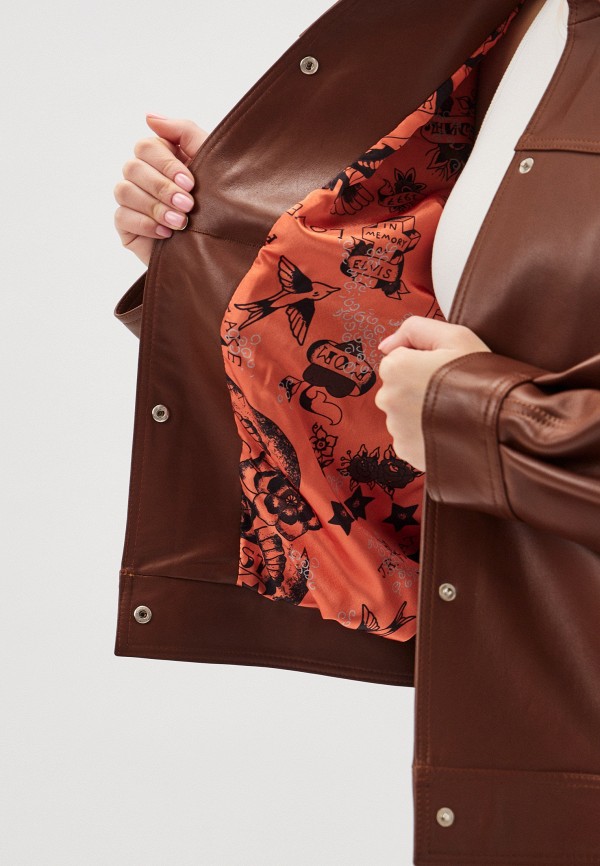 Molly Moss Куртка кожаная - фото 4