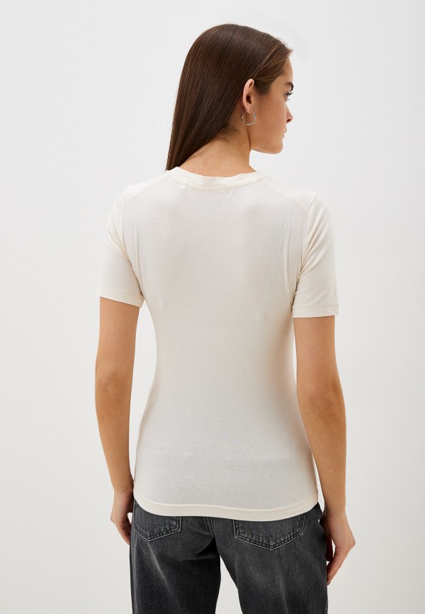 MUSTANG T Shirt Alexia (1 tlg) Plain/ohne Details, Ton in Ton Nähte
