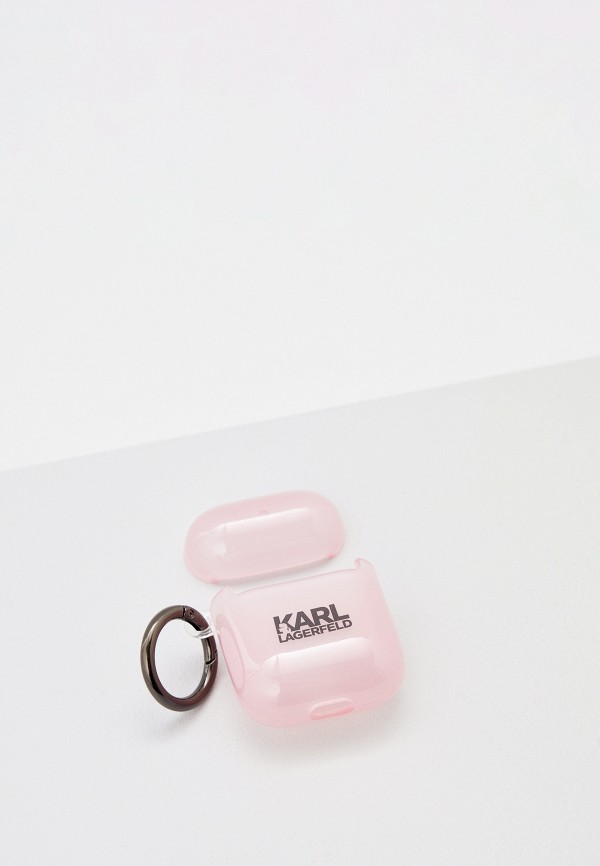 Karl Lagerfeld Чехол для наушников - Airpods 1/2 силиконовый TPU - фото 2