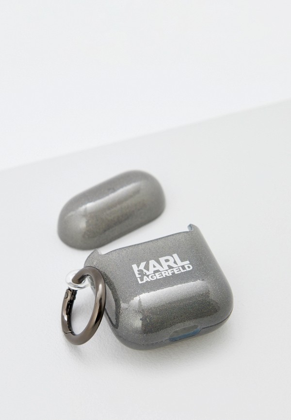 Karl Lagerfeld Чехол для наушников - Airpods 1/2 силиконовый TPU - фото 2