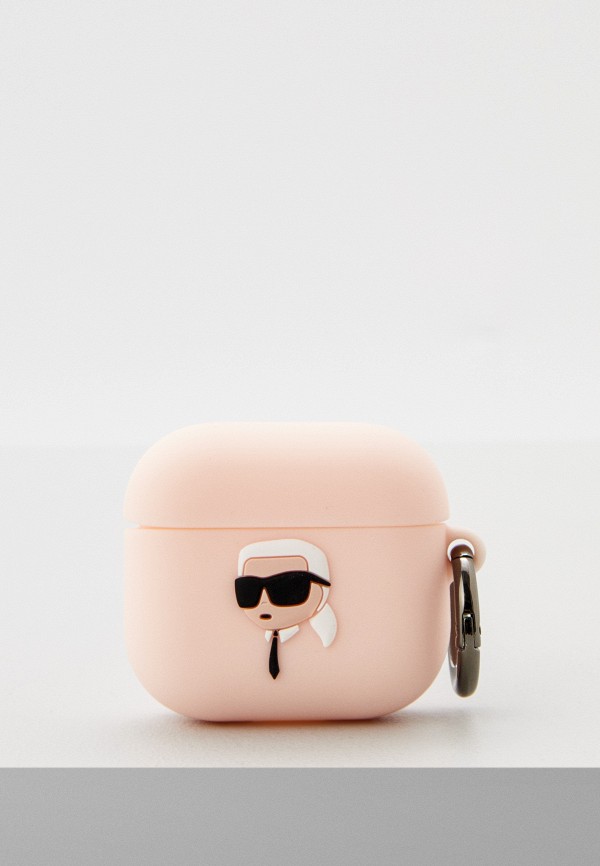 Karl Lagerfeld Чехол для наушников - Airpods 3 силиконовый Silicone - фото 1