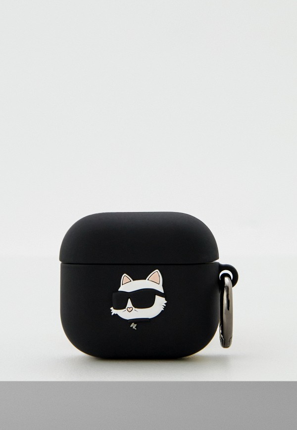 Karl Lagerfeld Чехол для наушников - Airpods 3, силиконовый Liquid silicone - фото 1