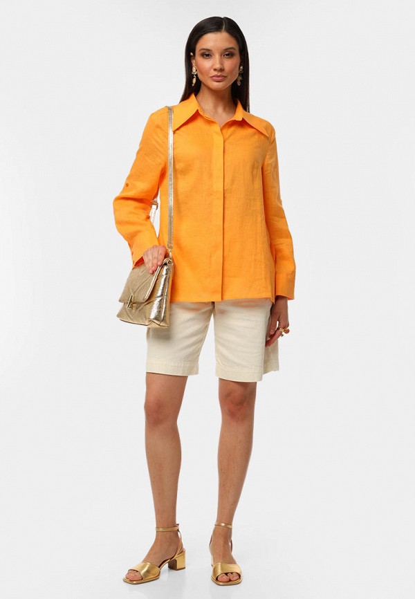 Блуза La Lindeza, цвет оранжевый, MP002XW0JPOY — купить в интернет