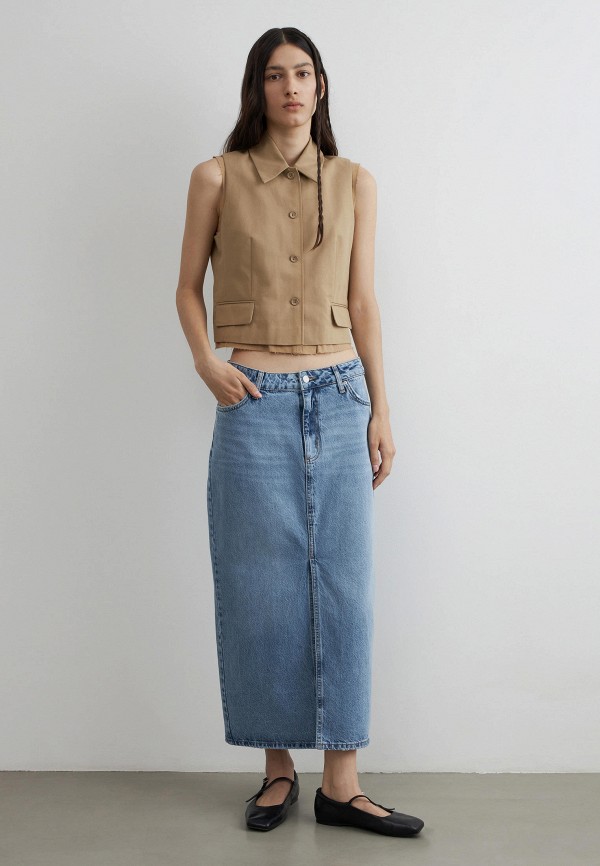 Lime Юбка джинсовая - фото 2