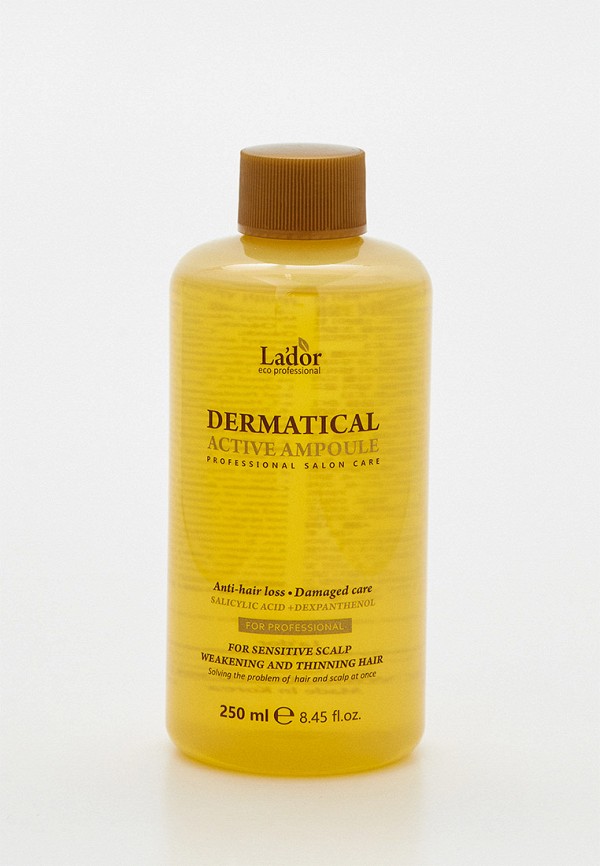 Маска для волос Lador DERMATICAL ACTIVE, цвет: прозрачный, MP002XW0K2KI ...