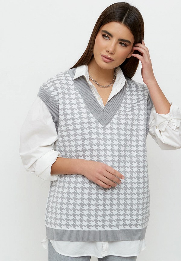 Жилет Diana Delma, цвет: серый, MP002XW0K312 — купить в интернет ...