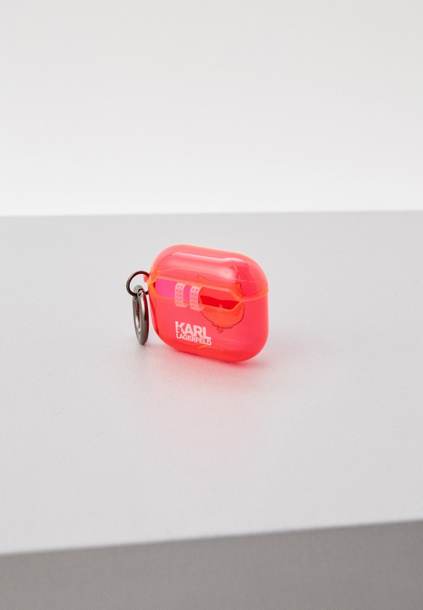 Karl Lagerfeld Чехол для наушников - Airpods 3, с кольцом-карабином - фото 2