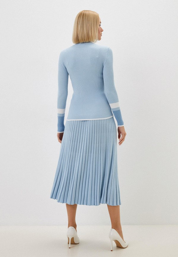 Odalia Костюм вязаный - М0283 голубой - фото 3