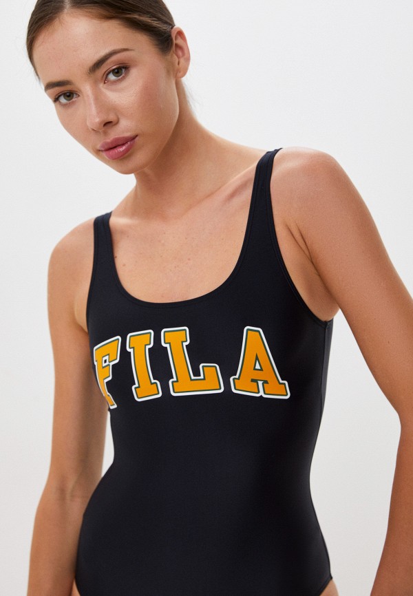 Купальник Fila, цвет: черный, MP002XW0K5JY — купить в интернет-магазине ...