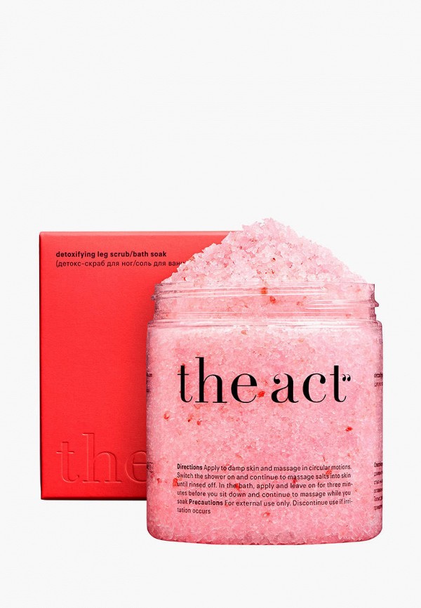 Скраб для тела The Act детокс 300 мл, цвет: прозрачный, MP002XW0KB2I ...