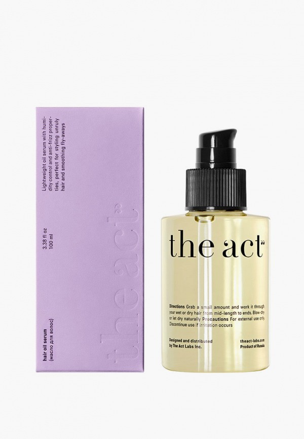 The Act Масло для волос - восстанавливающее - фото 1