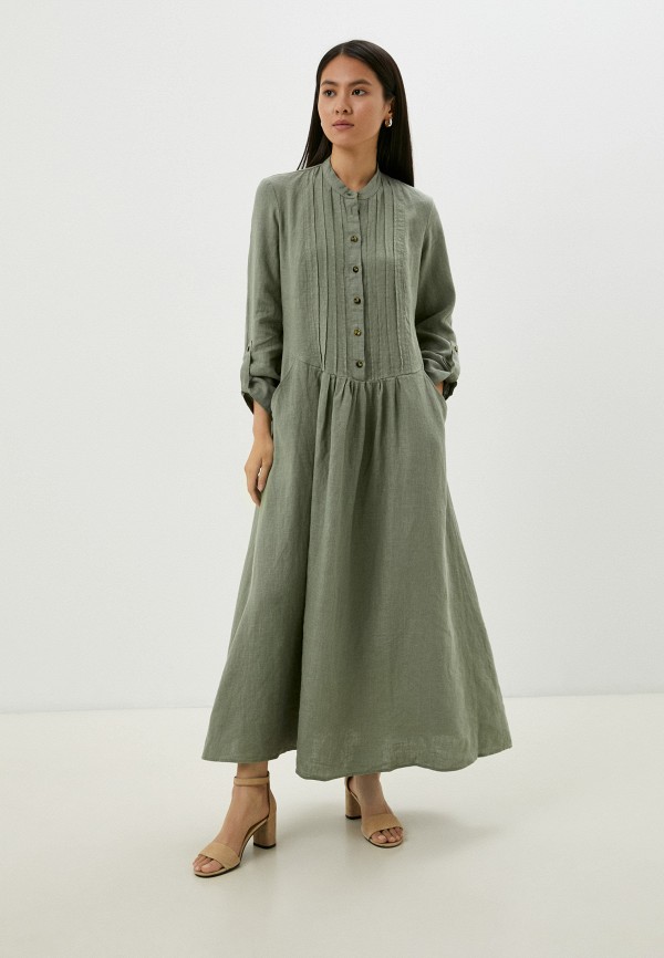 Платье Agenda СЕН-ДЕНИ, цвет: зеленый, MP002XW0KGHL — купить в интернет ...