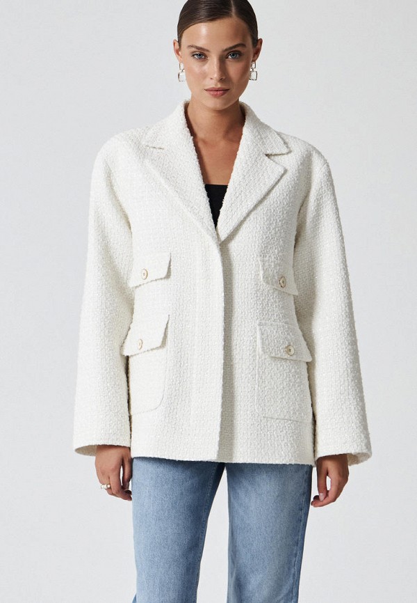 Charuel Жакет - STRAIGHT CUT TWEED JACKET - фото 1