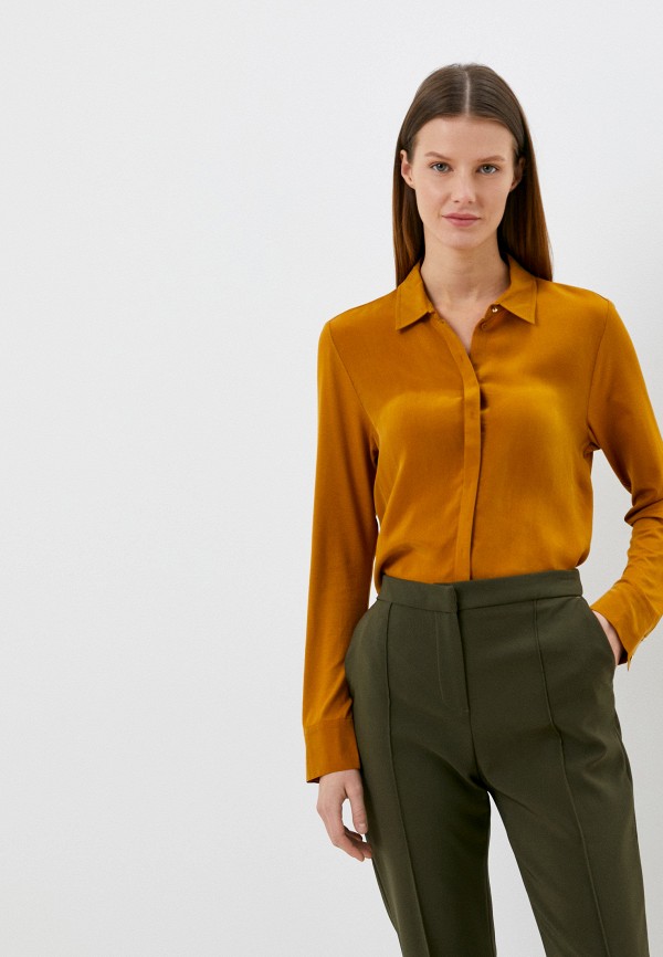 Блуза Gerry Weber, цвет: коричневый, MP002XW0KRLI — купить в интернет ...