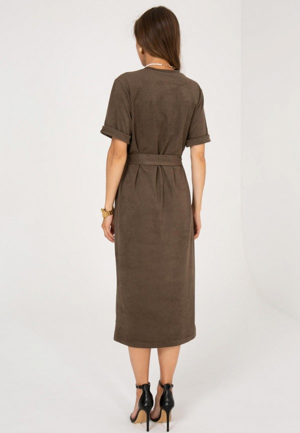 Платье Gold Chic Chili, цвет: коричневый, MP002XW0KRSL — купить в ...