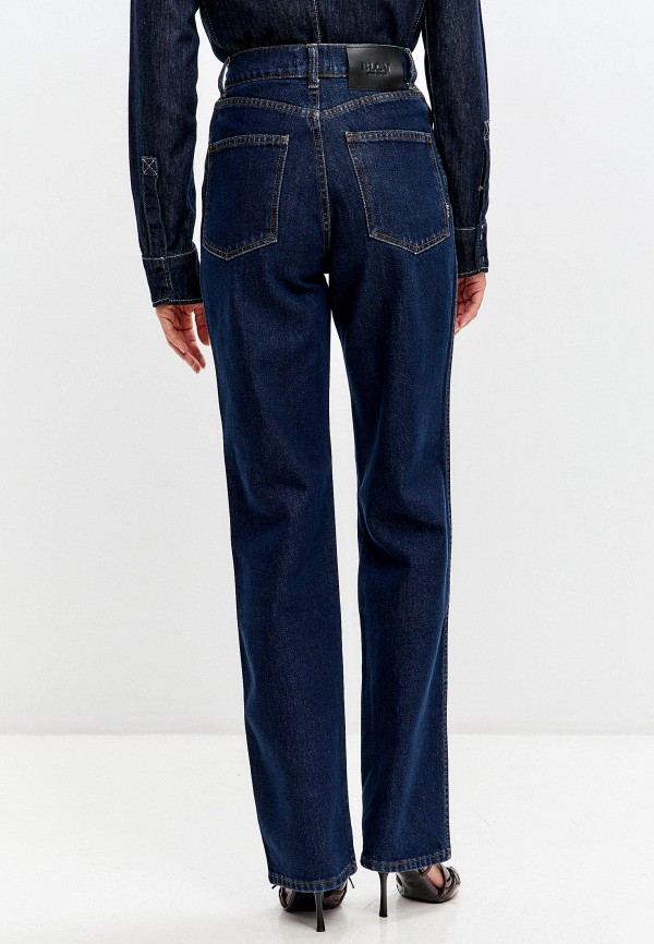 BLCV Джинсы - Riga Moms Straight Indigo Blue - фото 3
