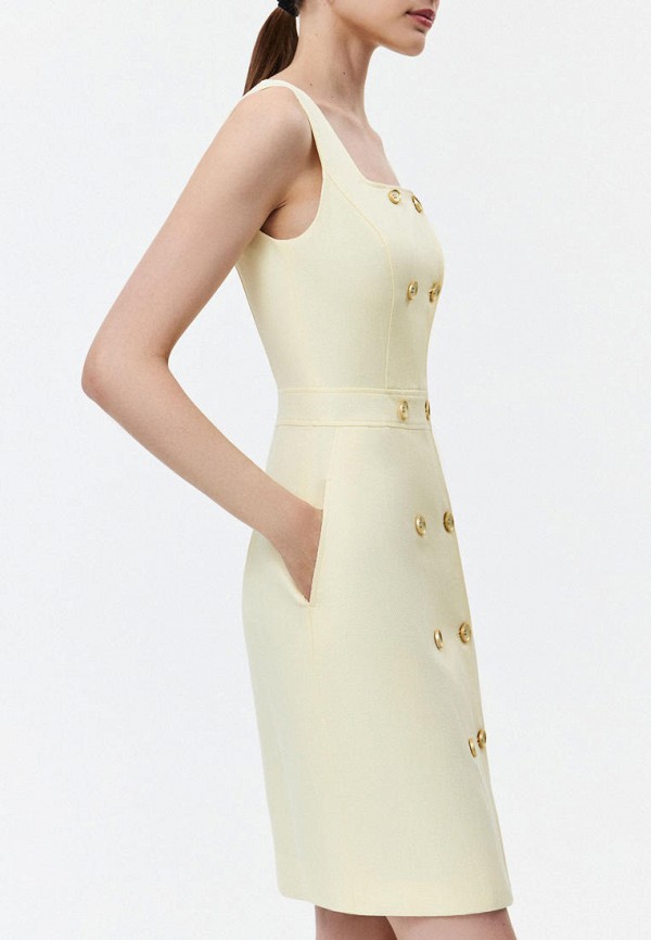 Charuel Платье - COTTON BLEND FITTED DRESS - фото 5