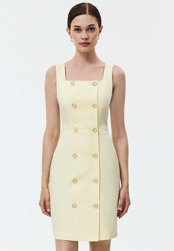 Charuel Платье - COTTON BLEND FITTED DRESS - фото 1