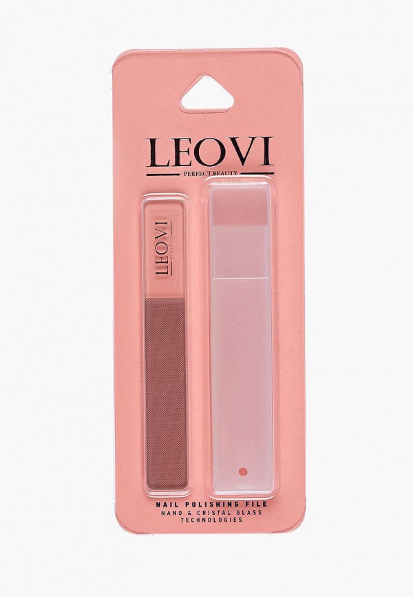Пилка для ногтей Leovi стеклянная Magic Nail 02 с эффектом нанесения ...