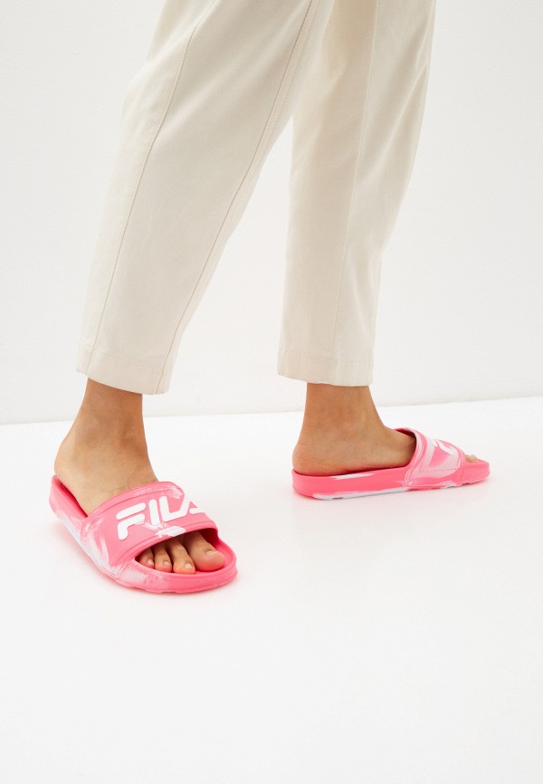 Сланцы Fila SLEEK SLIDE, цвет: розовый, MP002XW0KYKR — купить в ...