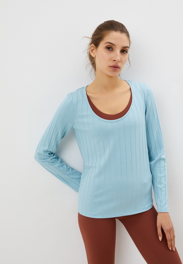 Лонгслив Tezenis, цвет: голубой, MP002XW0L07K — купить в интернет ...