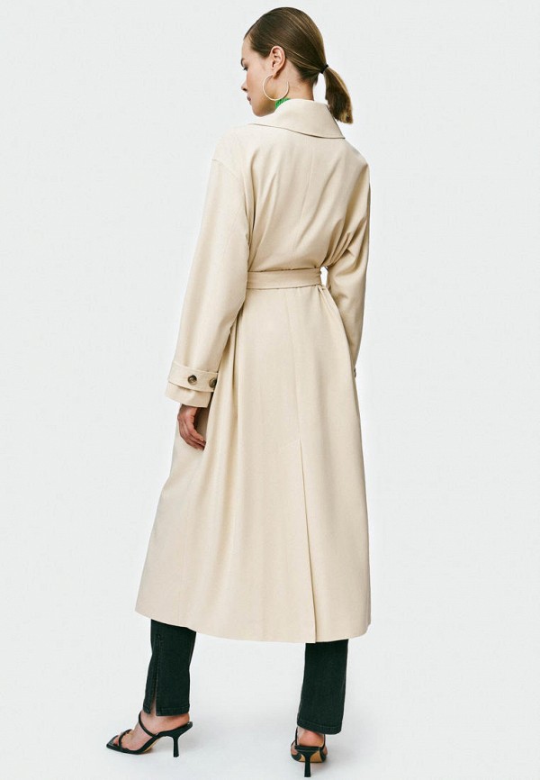 Charuel Плащ - SINGLE BREASTED OVERSIZE TRENCHCOAT - фото 3