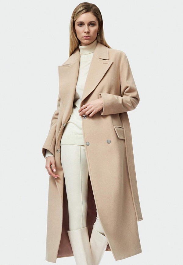 Charuel Пальто - LONG STRAIGHT WOOL COAT - фото 2