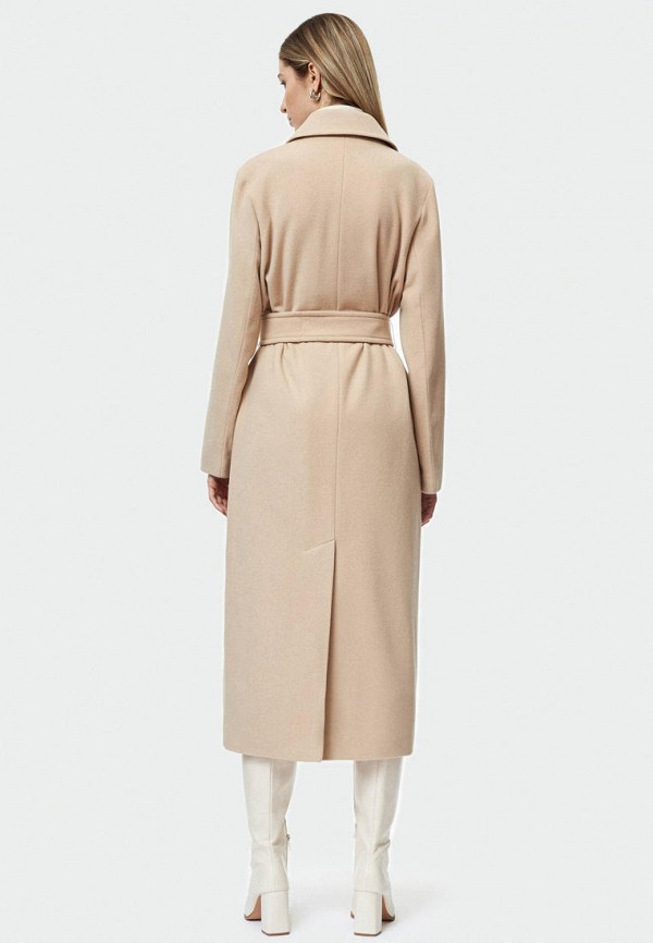 Charuel Пальто - LONG STRAIGHT WOOL COAT - фото 3