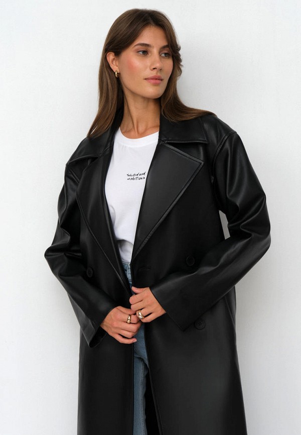 Плащ Mollis, цвет: черный, MP002XW0L58L — купить в интернет-магазине Lamoda