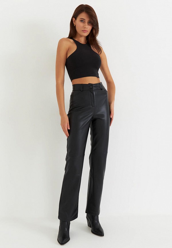 Darsi.studio Брюки - из экокожи прямые - фото 2