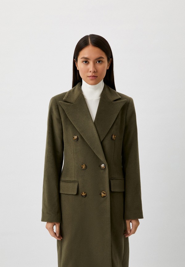 BLCV Пальто двубортное - Pali Khaki - фото 2