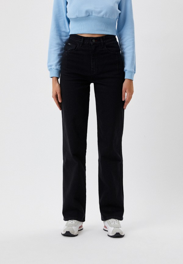 BLCV Джинсы - Riga Moms Straight Stretch Black - фото 1