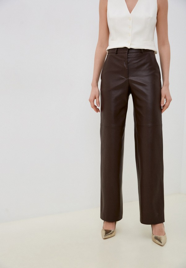 Charuel Брюки - WIDE PANTS IN ECO LEATHER - фото 1
