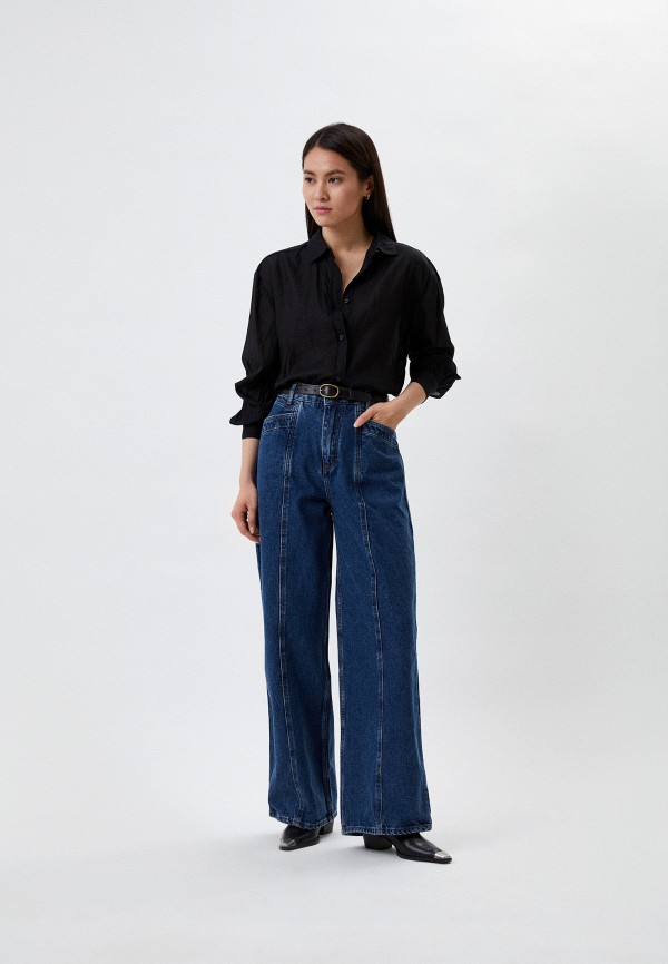 BLCV Джинсы - Talsi Wide Leg Center Line Vintage Blue - фото 2