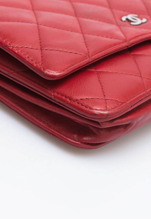 Сумка Chanel Resale Wallet on chain, цвет красный, MP002XW0M1ND — купить в интернетмагазине Lamoda