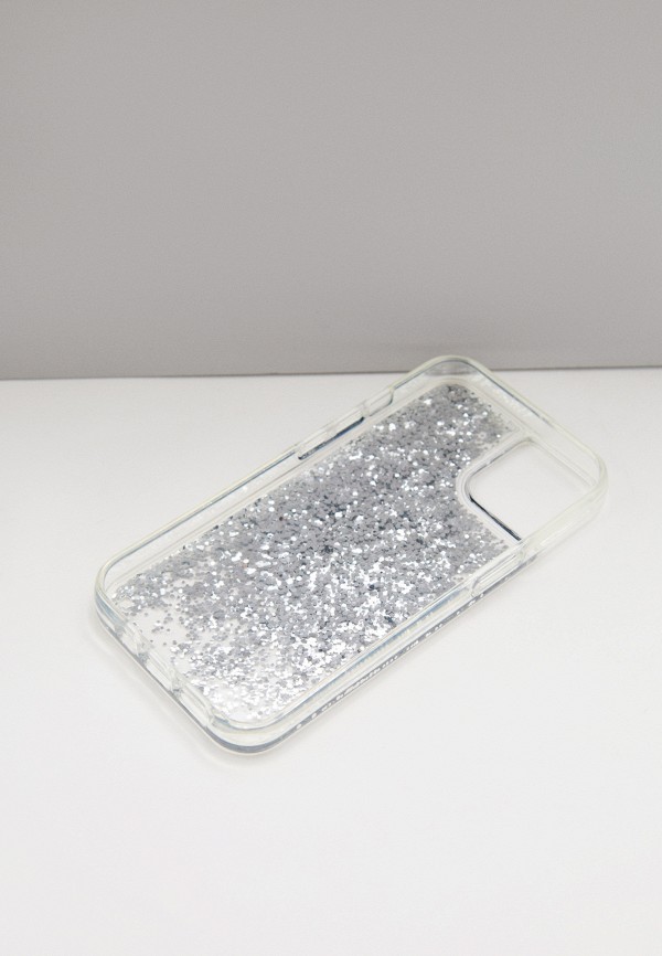 Karl Lagerfeld Чехол для iPhone - 14 с жидкими блестками - фото 2