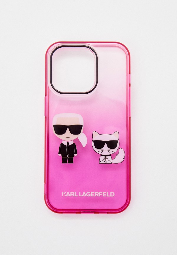 Karl Lagerfeld Чехол для iPhone - 14 Pro, с принтом IML Design - фото 1