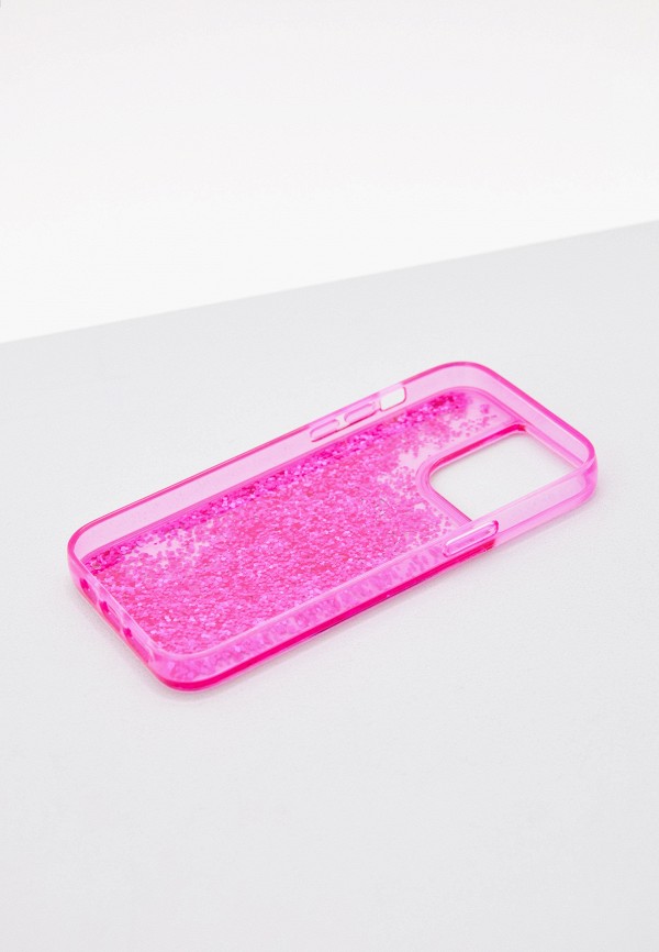 Karl Lagerfeld Чехол для iPhone - 14 Pro Max с жидкими блестками - фото 2