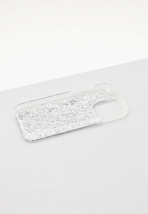 Karl Lagerfeld Чехол для iPhone - 14 Pro Max с жидкими блестками - фото 2