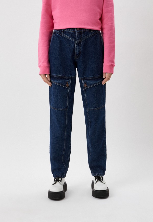 BLCV Джинсы - Ape Cargo 2 Front Pockets Indigo Blue - фото 1