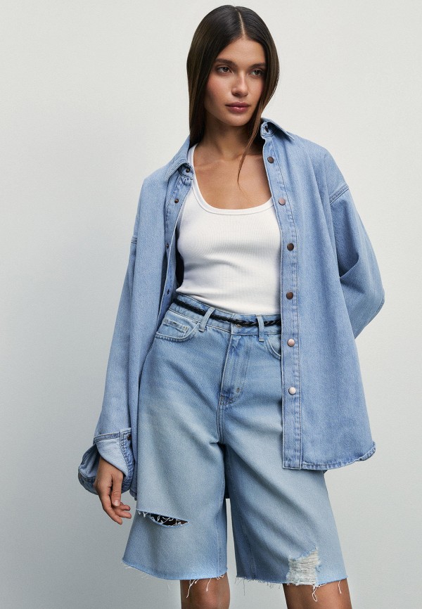 Zarina Шорты джинсовые - фото 4