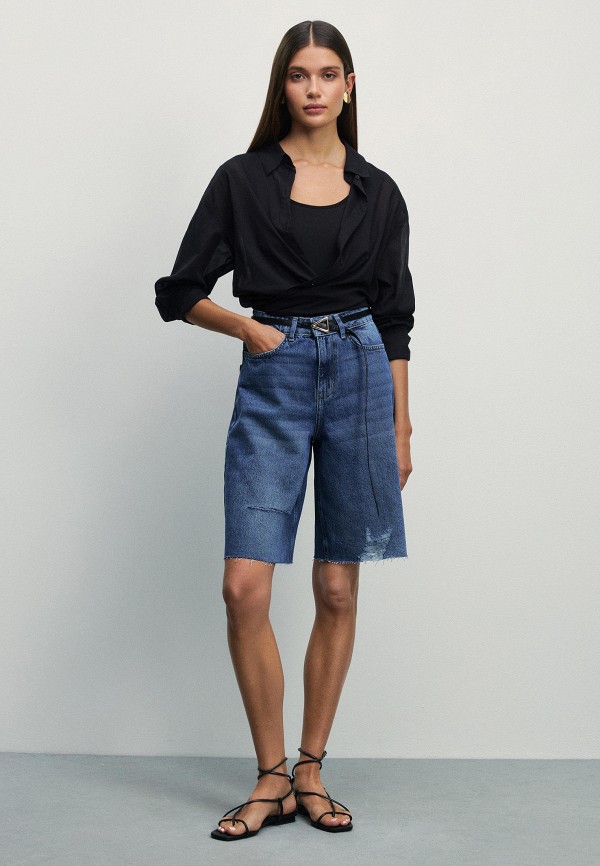 Zarina Шорты джинсовые - фото 2